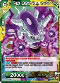 Frieza, Second Change in Form - Beyond Generations - Dragon Ball Super: Masters card