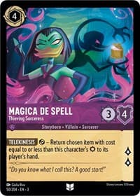 Magica De Spell - Thieving Sorceress - Into the Inklands - Disney Lorcana card