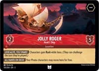 Jolly Roger - Hook's Ship - Into the Inklands - Disney Lorcana card