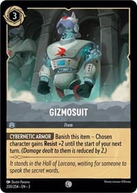 Gizmosuit - Into the Inklands - Disney Lorcana card