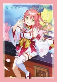 Bushiroad Sleeve Collection Mini Vol.619 Hololive: Where Sakura Dance, Sakura Miko (70-Pack) - Bushiroad Card Sleeves - Card Sleeves card