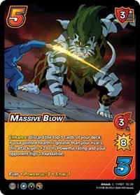 Massive Blow (Time Shifted) - Yu Yu Hakusho: Dark Tournament - UniVersus card