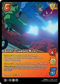 Spirit Charged Kick (Time Shifted) - Yu Yu Hakusho: Dark Tournament - UniVersus card