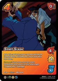 Spirit Slash (Time Shifted) - Yu Yu Hakusho: Dark Tournament - UniVersus card