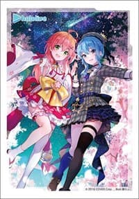 Bushiroad Sleeve Collection Mini Vol.620 Hololive: Under a Starry Sky of Dancing Sakura, miComet (70-Pack) - Bushiroad Card Sleeves - Card Sleeves card