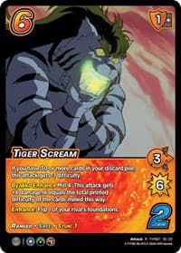 Tiger Scream (Time Shifted) - Yu Yu Hakusho: Dark Tournament - UniVersus card