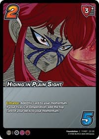 Hiding in Plain Sight (Time Shifted) - Yu Yu Hakusho: Dark Tournament - UniVersus card