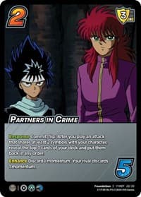 Partners in Crime (Time Shifted) - Yu Yu Hakusho: Dark Tournament - UniVersus card