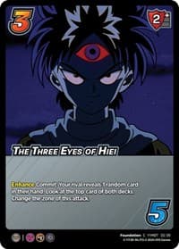 The Three Eyes of Hiei (Time Shifted) - Yu Yu Hakusho: Dark Tournament - UniVersus card