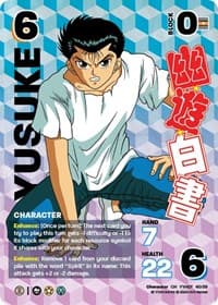 Yusuke (Time Shifted) - Yu Yu Hakusho: Dark Tournament - UniVersus card