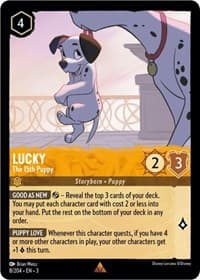 Lucky - The 15th Puppy - Into the Inklands - Disney Lorcana card