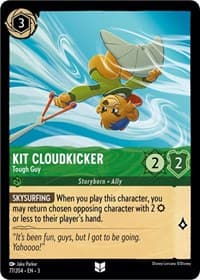 Kit Cloudkicker - Tough Guy - Into the Inklands - Disney Lorcana card