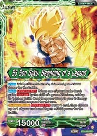 Son Goku // SS Son Goku, Beginning of a Legend - Beyond Generations - Dragon Ball Super: Masters card