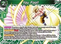 You Fool! - Beyond Generations - Dragon Ball Super: Masters card