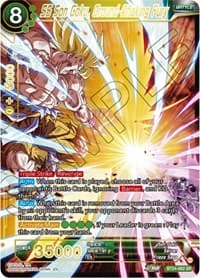 SS Son Goku, Ground-Shaking Fury - Beyond Generations - Dragon Ball Super: Masters card