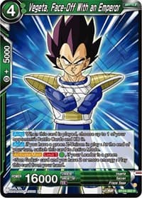 Vegeta, Face-Off With an Emperor - Beyond Generations - Dragon Ball Super: Masters card
