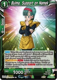 Bulma, Support on Namek - Beyond Generations - Dragon Ball Super: Masters card