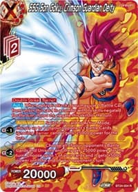 SSG Son Goku, Crimson Guardian Deity (Collector Booster Silver) - Beyond Generations - Dragon Ball Super: Masters card