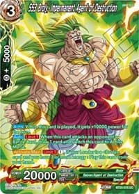 SS3 Broly, Impermanent Agent of Destruction (Collector Booster Silver) - Beyond Generations - Dragon Ball Super: Masters card