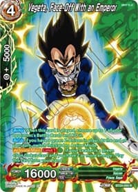 Vegeta, Face-Off With an Emperor (Collector Booster Silver) - Beyond Generations - Dragon Ball Super: Masters card