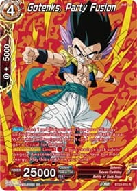 Gotenks, Party Fusion (Collector Booster Silver) - Beyond Generations - Dragon Ball Super: Masters card