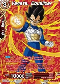 Vegeta, Equalizer (Collector Booster Silver) - Beyond Generations - Dragon Ball Super: Masters card