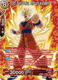 SS Son Goku, End of a Clash (Collector Booster Silver) - Beyond Generations - Dragon Ball Super: Masters card