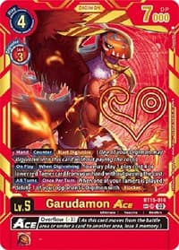 Garudamon ACE (Special Rare) - Exceed Apocalypse - Digimon Card Game card