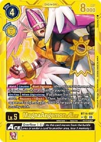 MagnaAngemon ACE (Special Rare) - Exceed Apocalypse - Digimon Card Game card