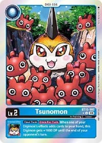 Tsunomon (Exceed Apocalypse Box Promotion Pack) - Exceed Apocalypse - Digimon Card Game card