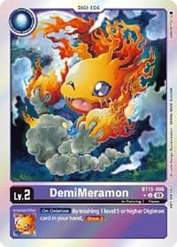 DemiMeramon (Exceed Apocalypse Box Promotion Pack) - Exceed Apocalypse - Digimon Card Game card