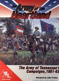 Army of the Heartland Board Game - Clash of Arms - Boardgames card