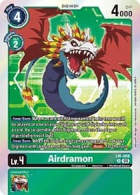 Airdramon (English Exclusive) - Exceed Apocalypse - Digimon Card Game card
