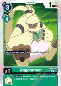 Angoramon (English Exclusive) - Exceed Apocalypse - Digimon Card Game card