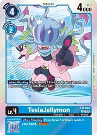 TeslaJellymon (English Exclusive) - Exceed Apocalypse - Digimon Card Game card