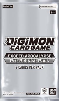 Exceed Apocalypse Pre-Release Pack - Exceed Apocalypse Pre-Release Cards - Digimon Card Game card