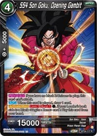 SS4 Son Goku, Opening Gambit - Beyond Generations - Dragon Ball Super: Masters card
