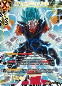 SSB Vegito, Union of Sparks - Beyond Generations - Dragon Ball Super: Masters card