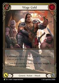 Wage Gold (Yellow) - FAB197 - Flesh and Blood: Promo Cards - Flesh and Blood TCG card