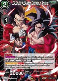 SS4 Son Goku & SS4 Vegeta, Combination of Techniques - Beyond Generations - Dragon Ball Super: Masters card