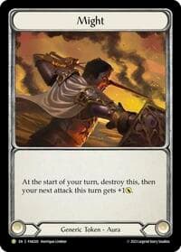 Might - FAB205 - Blitz Deck: Heavy Hitters - Betsy - Flesh and Blood TCG card
