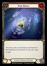 Sink Below (Red) - JDG020 - Flesh and Blood: Promo Cards - Flesh and Blood TCG card