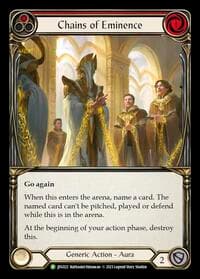 Chains of Eminence - JDG022 - Flesh and Blood: Promo Cards - Flesh and Blood TCG card