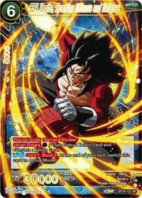 SS4 Vegito, Sparking Offense and Defense - Beyond Generations - Dragon Ball Super: Masters card