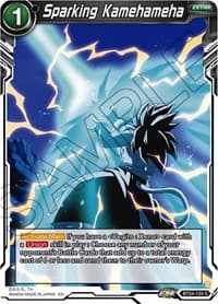 Sparking Kamehameha - Beyond Generations - Dragon Ball Super: Masters card