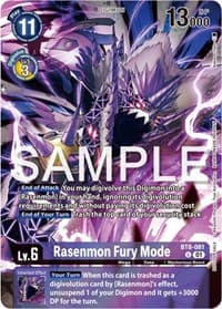 Rasenmon Fury Mode (Official Tournament Pack Vol.12) - New Awakening - Digimon Card Game card
