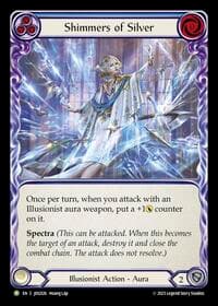 Shimmers of Silver - JDG026 - Flesh and Blood: Promo Cards - Flesh and Blood TCG card