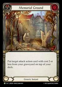 Memorial Ground (Red) - JDG029 - Flesh and Blood: Promo Cards - Flesh and Blood TCG card
