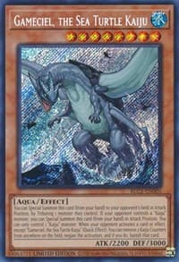Gameciel, the Sea Turtle Kaiju - Battles of Legend: Chapter 1 - YuGiOh card