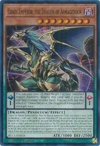 Chaos Emperor, the Dragon of Armageddon - Battles of Legend: Chapter 1 - YuGiOh card